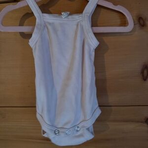 0-3 months Kate Quinn tank top bodysuit pale pink